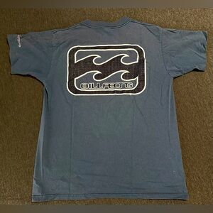 Billabong Faded Blue Vintage Short Sleeve Tee - Made in USA